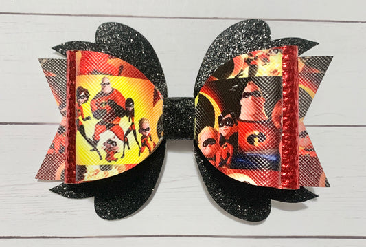 Incredibles Hair Bow Clip