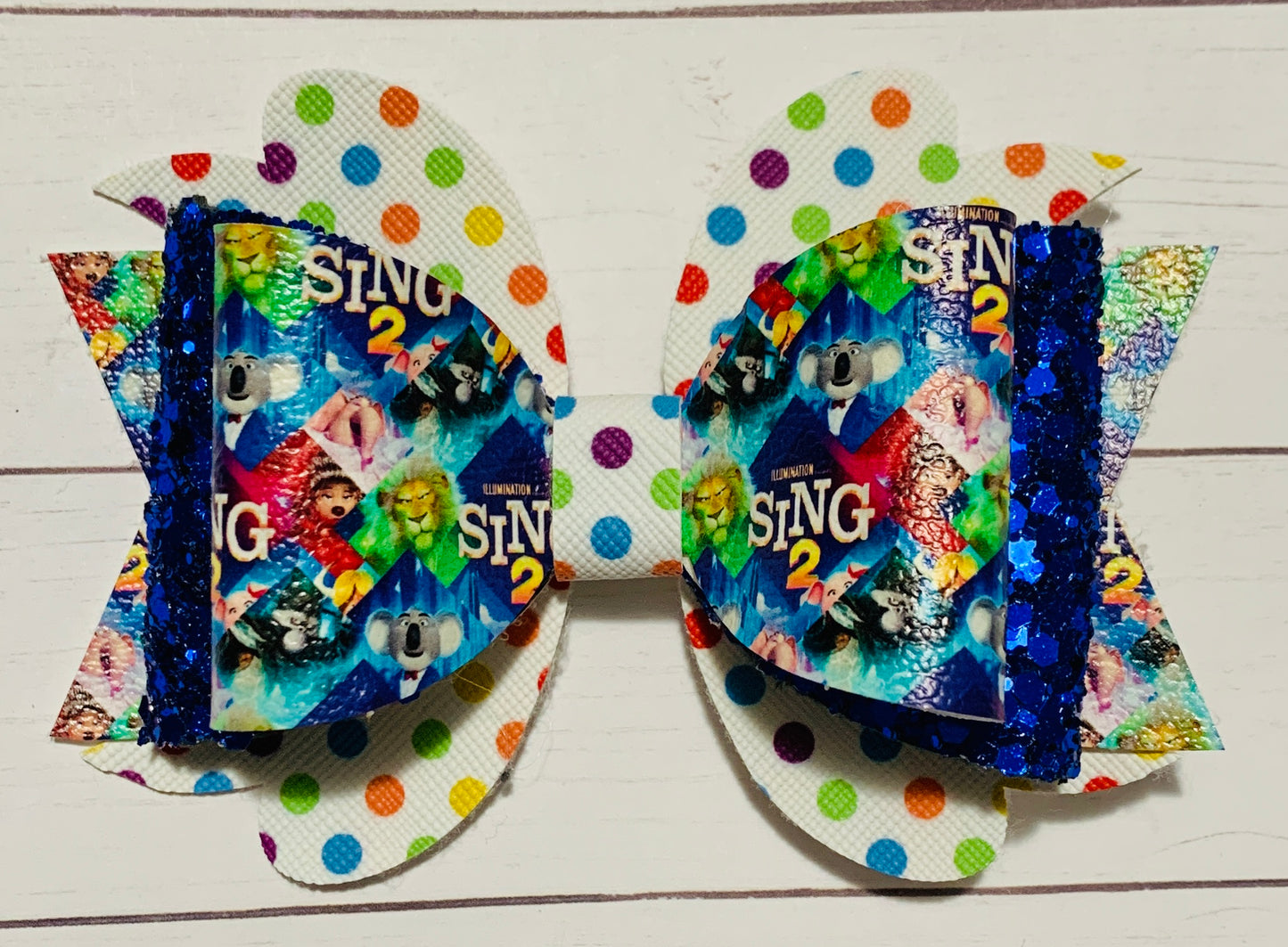 Sing 2 Hair Bow Clip