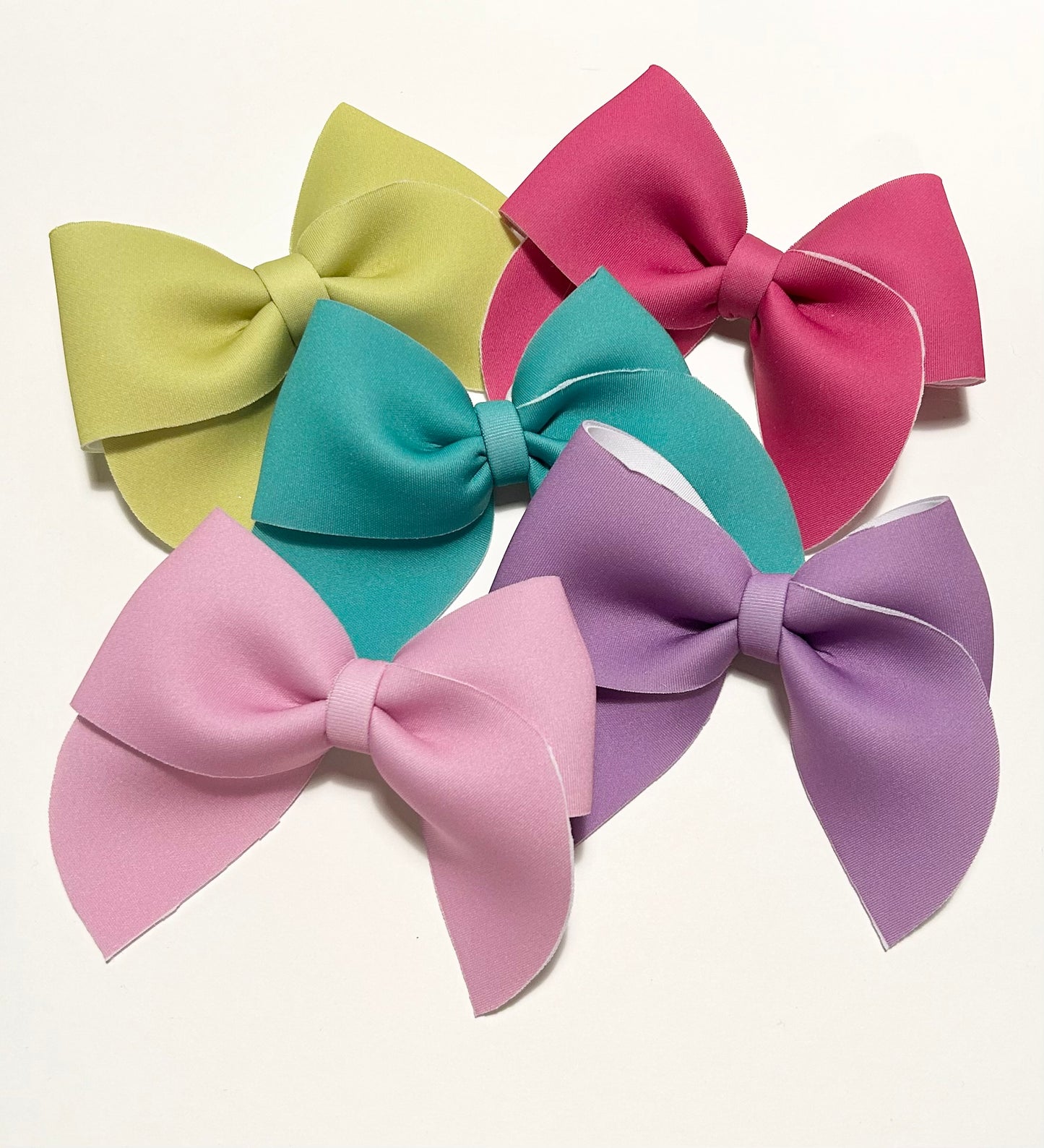 Spring Tulip Large Sailor Hair Bow Clip