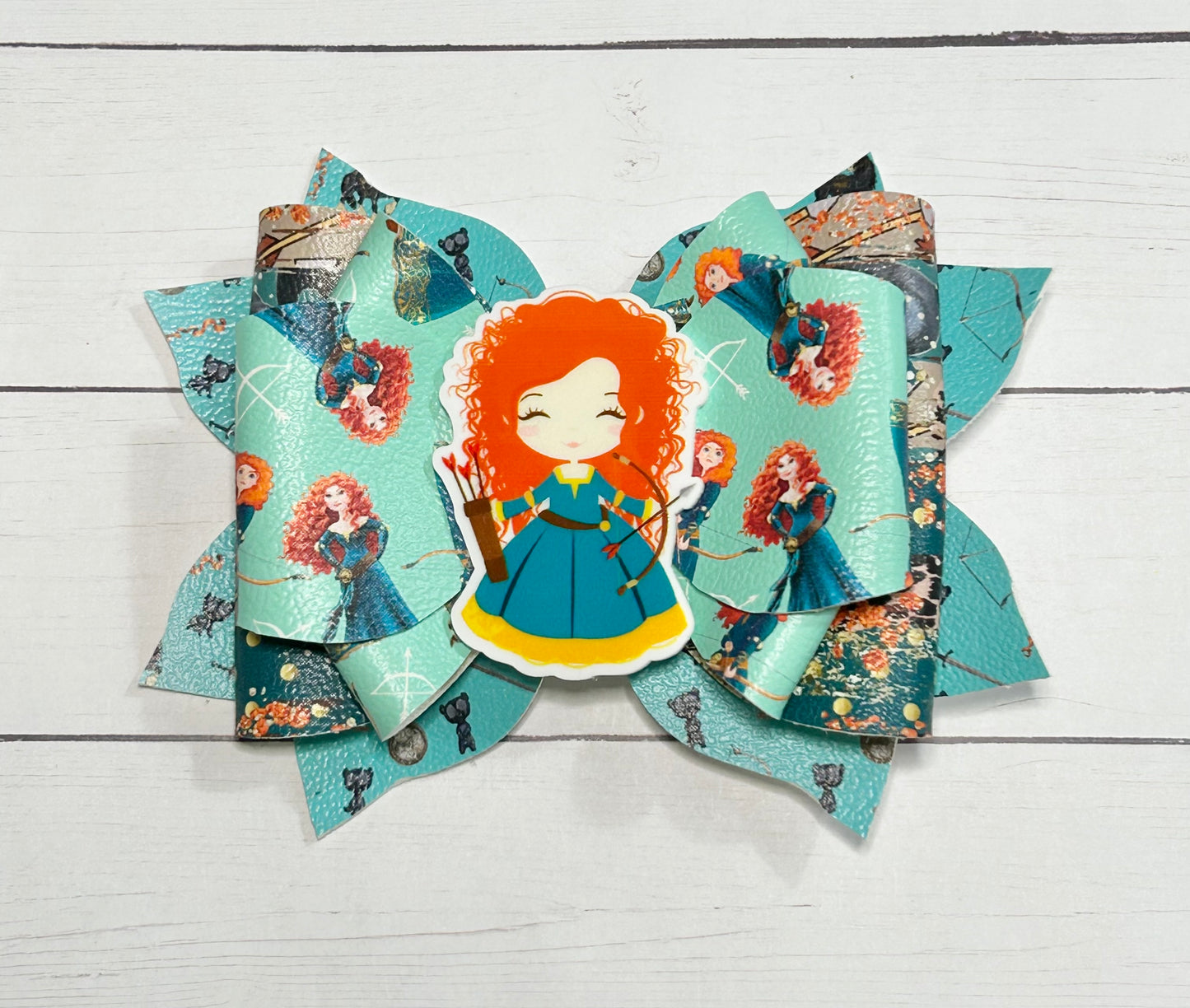 Princess Merida Brave Hair Bow Clip