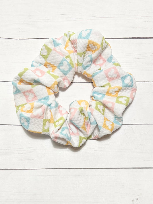 Mickey Pastel Hair Scrunchie Tie