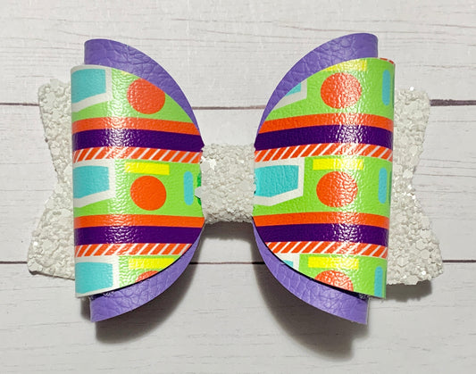 Buzz Lightyear Hair Bow Clip