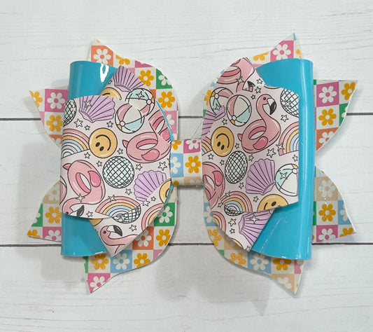 Summer Fun Hair Bow Clip