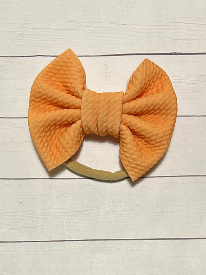 Solid Baby Headband Bow