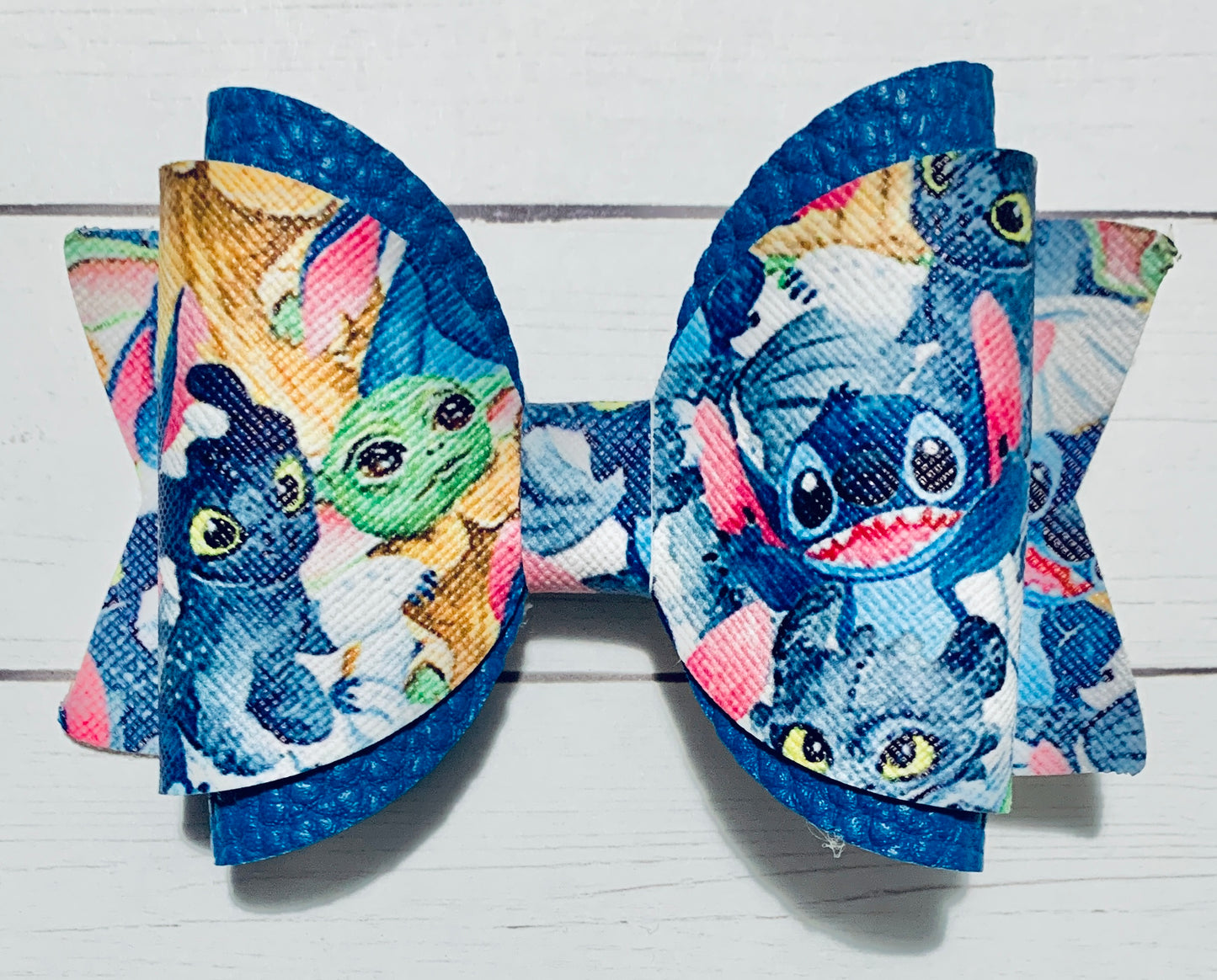 Yoda/Stitch/Hot to Train Your Dragon Hair Bow Clip