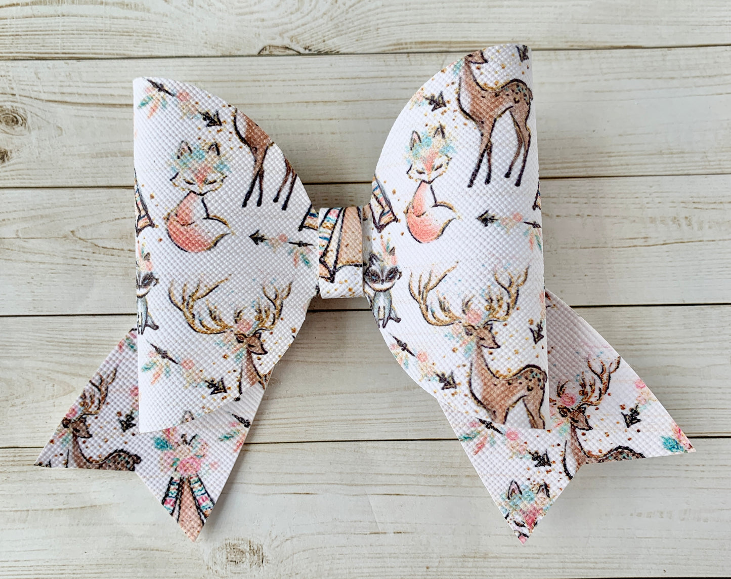 Forest Friends Sailor Hair Bow Clip