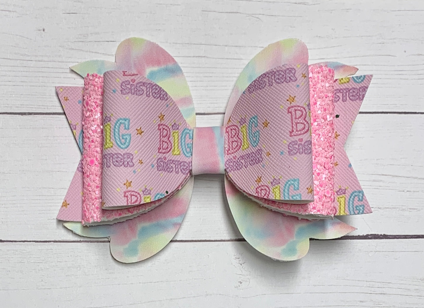 ‘Big Sister’ Hair Bow Clip