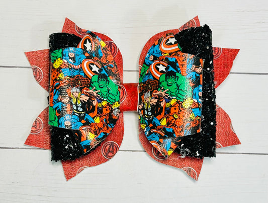 Marvel Avengers Hair Bow Clip