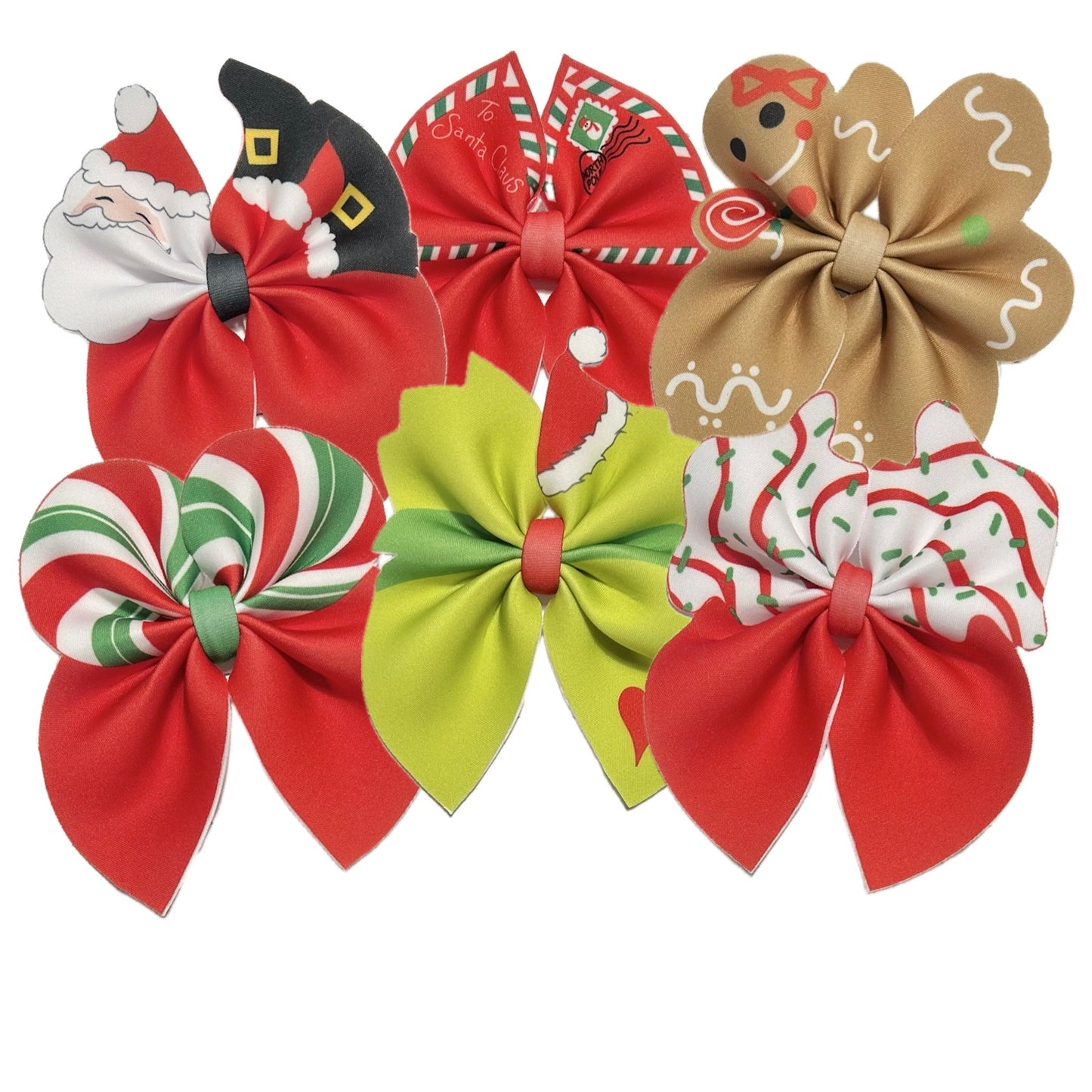 Christmas Large Hair Bows