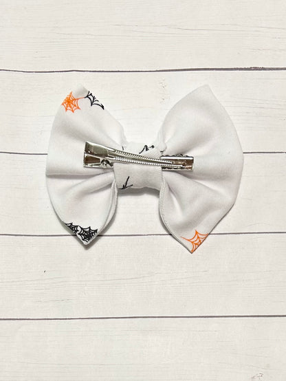 Halloween Spider Hair Bow Clip