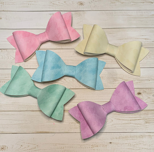 Small Pastel Hair Bow